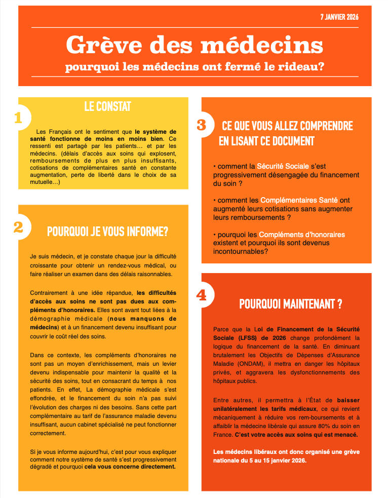 Aperçu du document : Grève des médecins